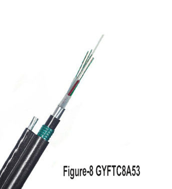 2KM Figure 8 Self Support 24 Core Fiber Optic Cable Single Mode