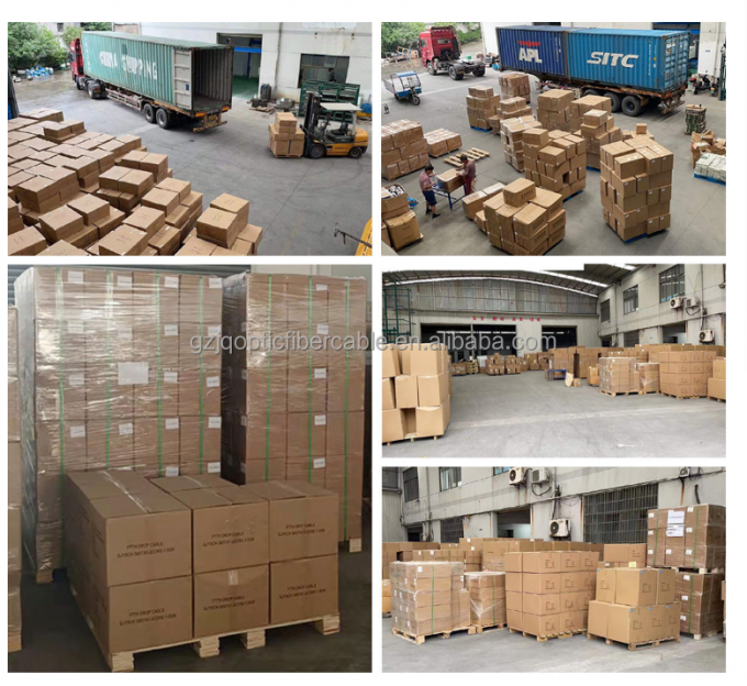 Wewnętrzny kabel światłowodowy FTTH, cena fabryczna, kabel światłowodowy do domu dla sieci telekomunikacyjnych 2