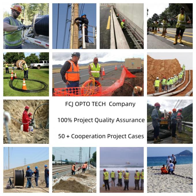 FTTH INDOOR OUTDOOR GJYXCH Kabel optyczny FRP 1 2 4 0