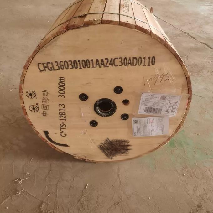 Fabryczny kabel światłowodowy GYTS53-96 rdzeni, zbrojony zewnętrzny, podwójna powłoka G652D, wysyłka tego samego dnia 11