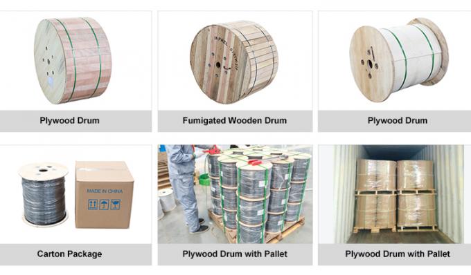 Fabryczny kabel światłowodowy GYTS53-96 rdzeni, zbrojony zewnętrzny, podwójna powłoka G652D, wysyłka tego samego dnia 19