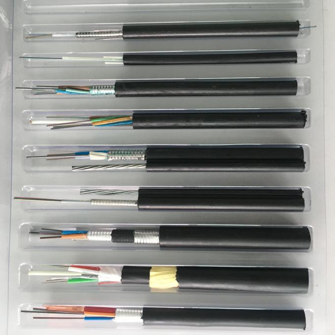 Zewnętrzny mikrorurkowy kabel światłowodowy do wdmuchiwania powietrzem 12-24 włókna G652D 3