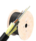Overhead Outdoor 12/24 Hilos Singlemode G652 ADSS Fiber Optic Cable With Kevlar