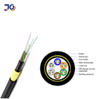 12 Cores Outdoor Fiber Optic Cable Stranded Loose Tube For Overhead