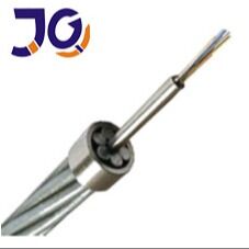 Jakość  48 Core OPGW Composite Overhead Ground Wire Fiber Optic Cable for Power Transmission fabryka