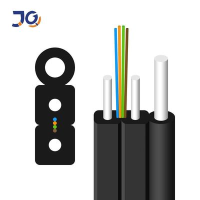 ROHS G657A2 OFC 4 Threads FTTH Fiber Optic Drop Cable