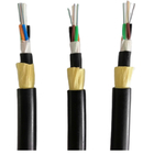 Aerial Outdoor 48 Cores Singlemode G652 ADSS Fiber Optic Cable With Aramid Yarn