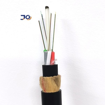 Overhead Outdoor Single Jacket Multi Cores Jednomodowy kabel światłowodowy ADSS