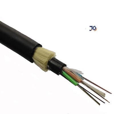12-rdzeniowy zewnętrzny jednomodowy SM 9/125 G652D ADSS 12 kabel światłowodowy ADSS