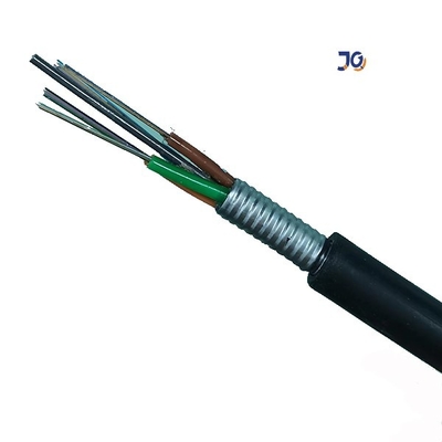 Opancerzony taśmą stalową GYTS Underground Direct Bury 24/48 rdzeniowy kabel światłowodowy