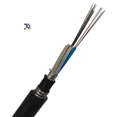48-rdzeniowy zewnętrzny opancerzony kabel światłowodowy GYTA53 z podwójną kurtką