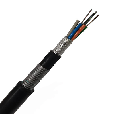Podziemny bezpośredni kabel światłowodowy Gyta53 Opancerzony kabel światłowodowy G652d 24-żyłowy
