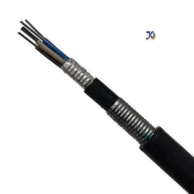 Podwójny rdzeń przeciw gryzoniom PE 2-144 G652D Bezpośrednio zakopany kabel światłowodowy GYTA53 GYTS53