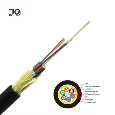 Ceny fabryczne ADSS Span 100M Kabel światłowodowy 48 rdzenia G652D Kabel światłowodowy