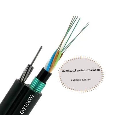 Podwójny płaszcz podwójny opancerzenie rysunek 8 GYFTC8S53 powietrzny 6 24 48 96 Rdźwięk optyczny G652d Kabel na metr