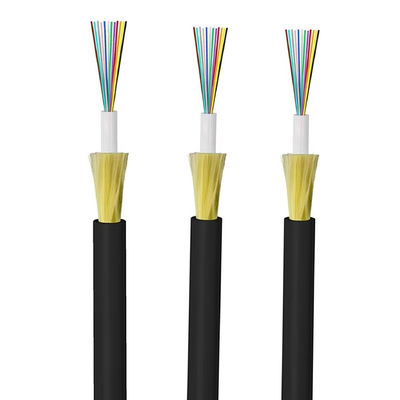 Masywny mini kanał powietrzny wewnętrzny i zewnętrzny G652D 2f 4f 6f 8f 12f JET Kabel światłowodowy na metr