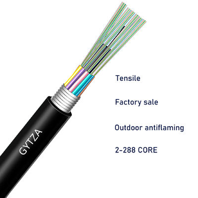 Kabel światłowodowy GYTZA jednowarunkowy 4c 12c 36c 72c 96c