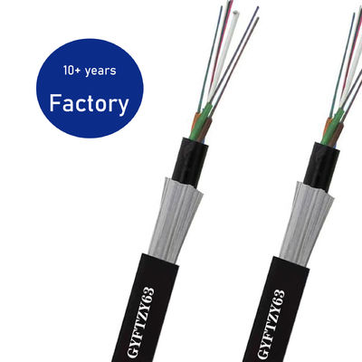 Podwodny podwodny podwójny płaszcz LSZH Płomień - opóźniacz odporny na szczury 12 24 36 48 64 72 Rdzenie Kabel światłowodowy