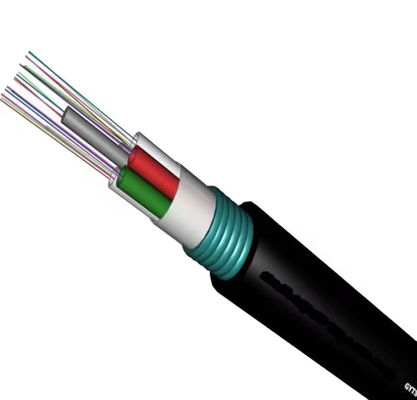 2~144 rdzeni Kabel komunikacyjny GYTS G652D Kabel światłowodowy zewnętrzny z oprawą stalową lub FRP