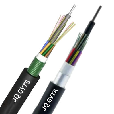 China Factory GYTS 24 Core G652D Armored Optical Fiber Cable Outdoor Duct Optical Cable