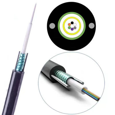 GYXTW Blinded Single Mode Fiber Optic Cable z osłoną HDPE do użytku w powietrzu i kanałach