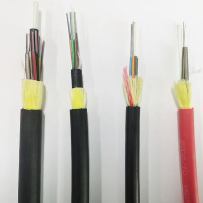 G652d światłowodowy kabel optyczny jednowarunkowy adss spans50 tkf 12 24 48 72 96 144 288