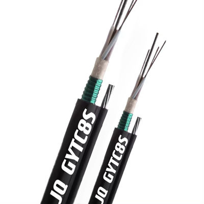 2- 144 rdzenia Jednopodobny optyczny kabel optyczny zewnętrzny GYXTC8S/GYTC8S samodzielnie noszący się w powietrzu