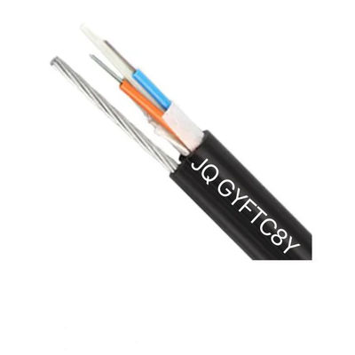 GYFTC8Y Włókno optyczne zewnętrzne rysunek 8 Kabel Stranded Loose Tube FRP Strength Member Aerial Cable