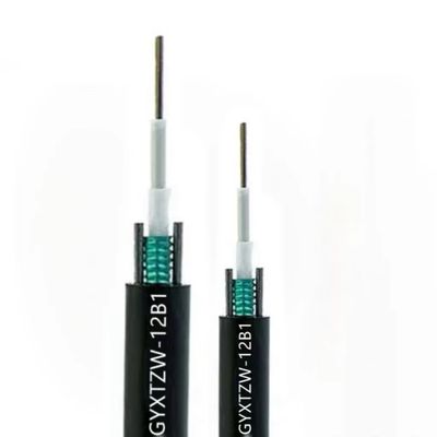 4 6 8 12 24 rdzenia GYXTZW Unitube Kabel opalany kabel jednomodowy kabel zewnętrzny światłowodowy LSZH Jacket