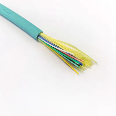 2 4 6 12 rdzenia Kabel światłowodowy wewnętrzny GJFJH LSZH zewnętrzna osłona ściśle buforowana włókna