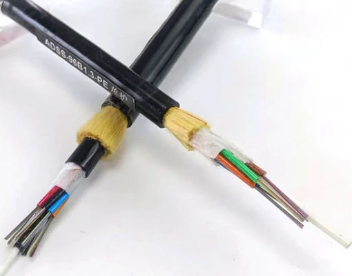 12 24 32 48 72 96 144 Rdzeń Kabel zewnętrzny światłowodowy ADSS Kabel rozpiętości 150 100 200M