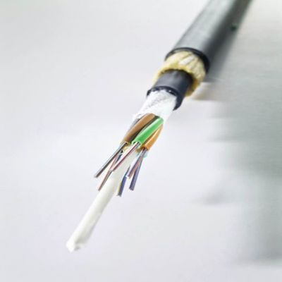 48 rdzenia kablów samodzielnie noszących kablów powietrznych ADSS 100m 200m Fiber Optic Fiber Optic Cable