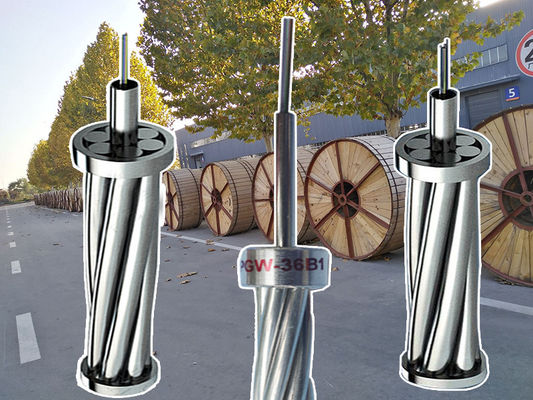 Kabel OPGW 12 24 36 48 72 rdzeniowy, napowietrzny kabel światłowodowy, napowietrzny kabel optyczny