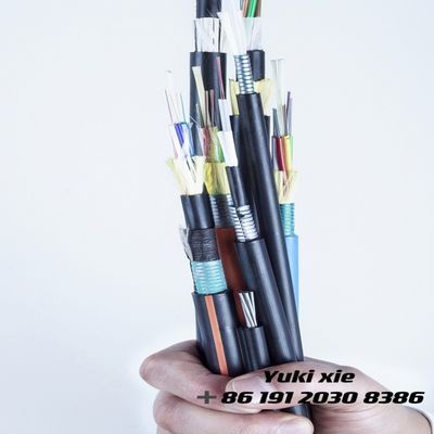 Gorąca sprzedaż Kabel jednowarunkowy z włókna optycznego 12 24 48 96 144 Rdzenie włókna optycznego adss/asu/gyxtw/gyta do przewodów