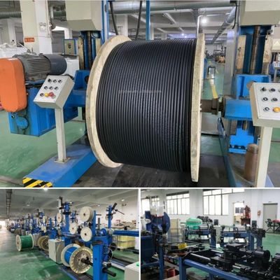 12 rdzenia GYXTW kablu światłowodowego SM zewnętrznego unitube opancerzony taśmą stalową 6mm 7mm 8mm kablu światłowodowego