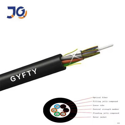 Produkcja GYFTY 24Core Single Mode Outdoor Fiber Optic Cable GYFTY Cena za metr