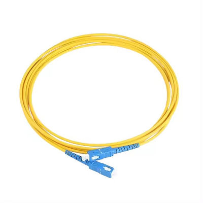 2.0mm 3.0mm SC UPC do SC UPC Duplex Jumper 1m 2m 3m 5m SM MM G652d SC Włókno optyczne Patch Cord Patchcord