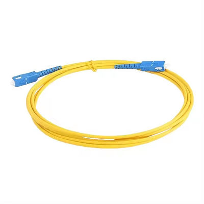 2.0mm 3.0mm SC UPC do SC UPC Duplex Jumper 1m 2m 3m 5m SM MM G652d SC Włókno optyczne Patch Cord Patchcord