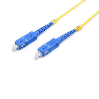 2.0mm 3.0mm SC UPC do SC UPC Duplex Jumper 1m 2m 3m 5m SM MM G652d SC Włókno optyczne Patch Cord Patchcord