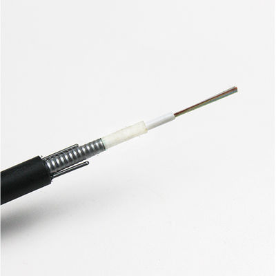 SM Kabel światłowodowy zewnętrzny pojedynczego trybu GYXTW53 GYXTW Kabel światłowodowy wielomodowy OM3 z 12 rdzeniami