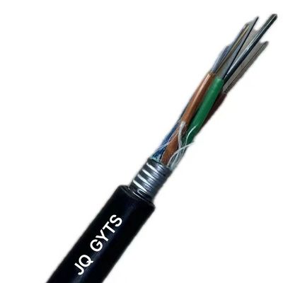 Kabel optyczny z włókna optycznego opancerzonego 48 rdzenia GYTS G652D