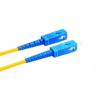 Polerowany UPC Duplex Fiber Patch Cable wodoodporny IP67 dla szybkich i bezproblemowych połączeń sieciowych