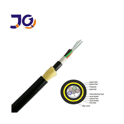 Kabel optyczny z włókna optycznego ADSS 24 96 rdzenia HDPE