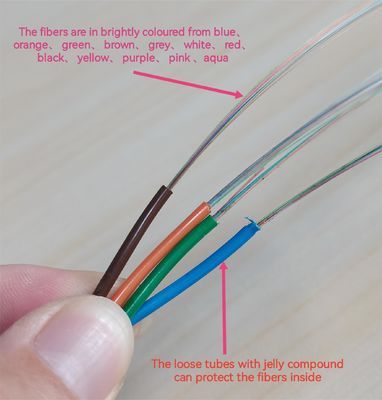 12/24/48/96C Drut powietrzny zewnętrzny GYTS GYFTS Kabel światłowodowy