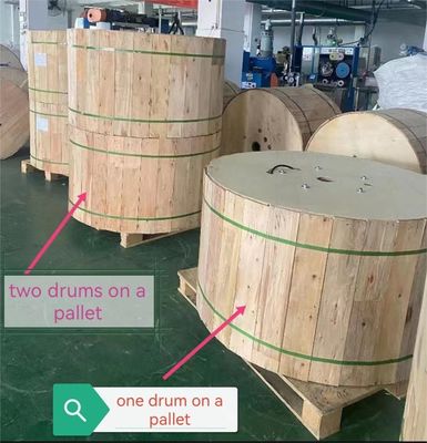 Drut powietrzny zewnętrzny pod ziemią GYFTS Kabel światłowodowy