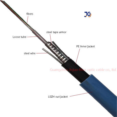 MGXTSV Wstrzymujący ogień Przeciwgrzyby LSZH Cable optyczny z włókna górniczego