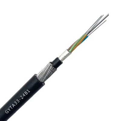 24Core Kabel światłowodowy GYTA33 GYFTY33 Kabel podwodny Stranded Armoured Loose Tube