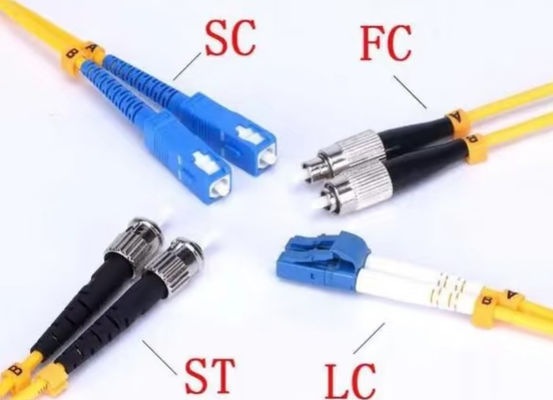 Kabel krosowy światłowodowy jednomodowy / wielomodowy SC/LC/ST-UPC/APC 9/125 LSZH