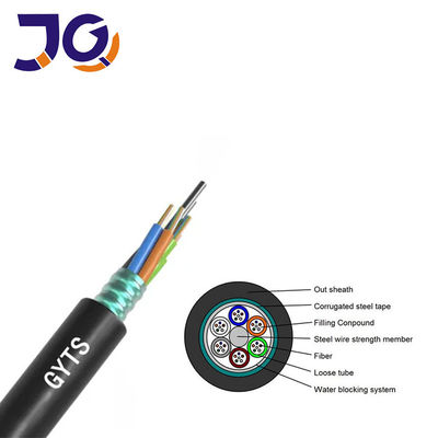 Podziemny opancerzony kabel optyczny SM G652D 48 96 144