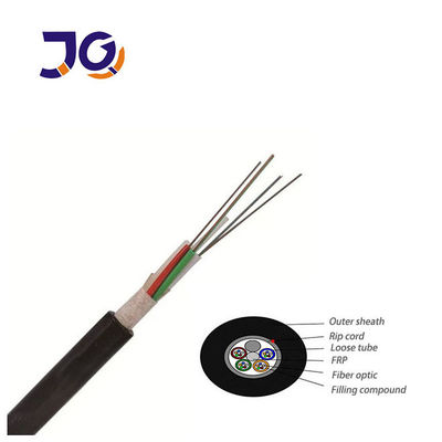 GYFTY Wydział kanałów zewnętrznych Włóknooptyczny Kabel Jednorazowy 24 48 rdzenia HDPE